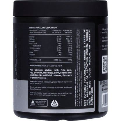 DAA 100% Pure D-Aspartic Acid Unflavoured 150g
