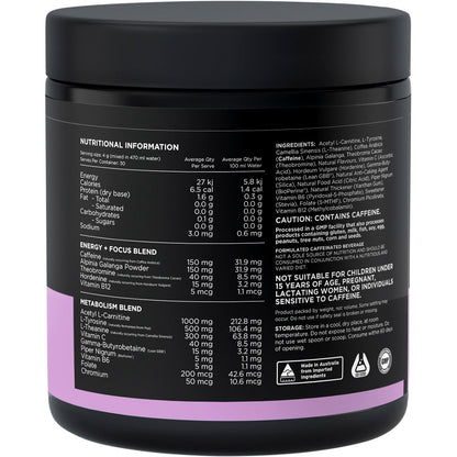 Thermal Thermogenic Energy Formula Strawberry Burst 120g