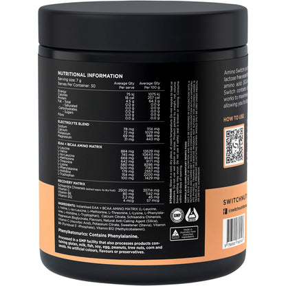 Amino EAA & BCAA Electrolyte Recovery Lemonade 210g