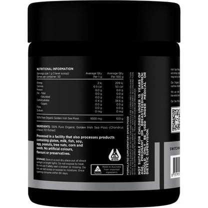 Sea Moss 100% Pure Golden Irish Sea Moss 50g