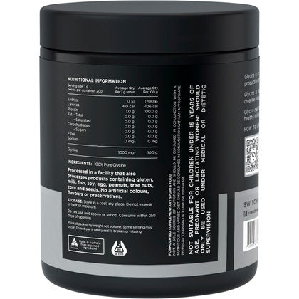 Glycine 100% Pure Glycine 200g