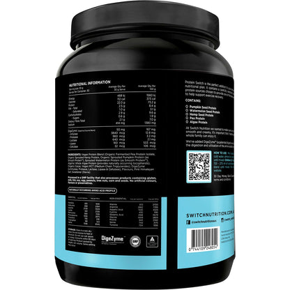 Protein Organic Sprouted Plant Choc Sea Salt 900g