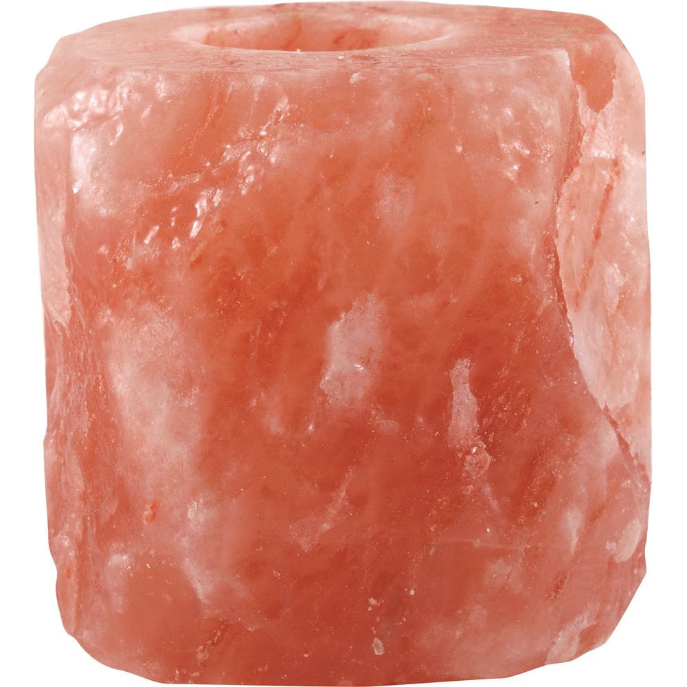 SaltCo Salt Crystal Tea Light Natural