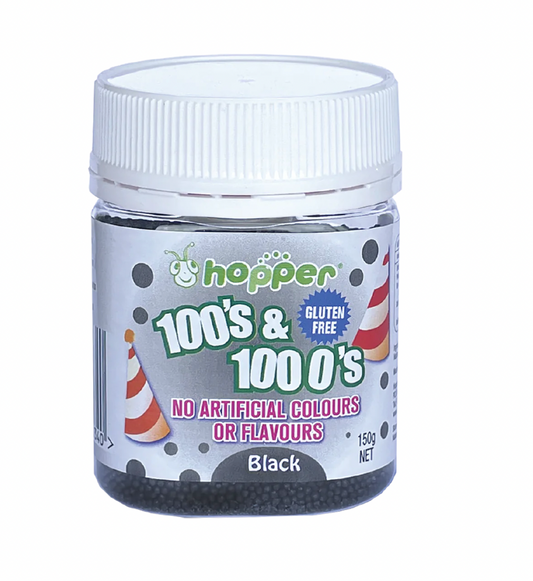 Hopper 100s and 1000s Black 150g