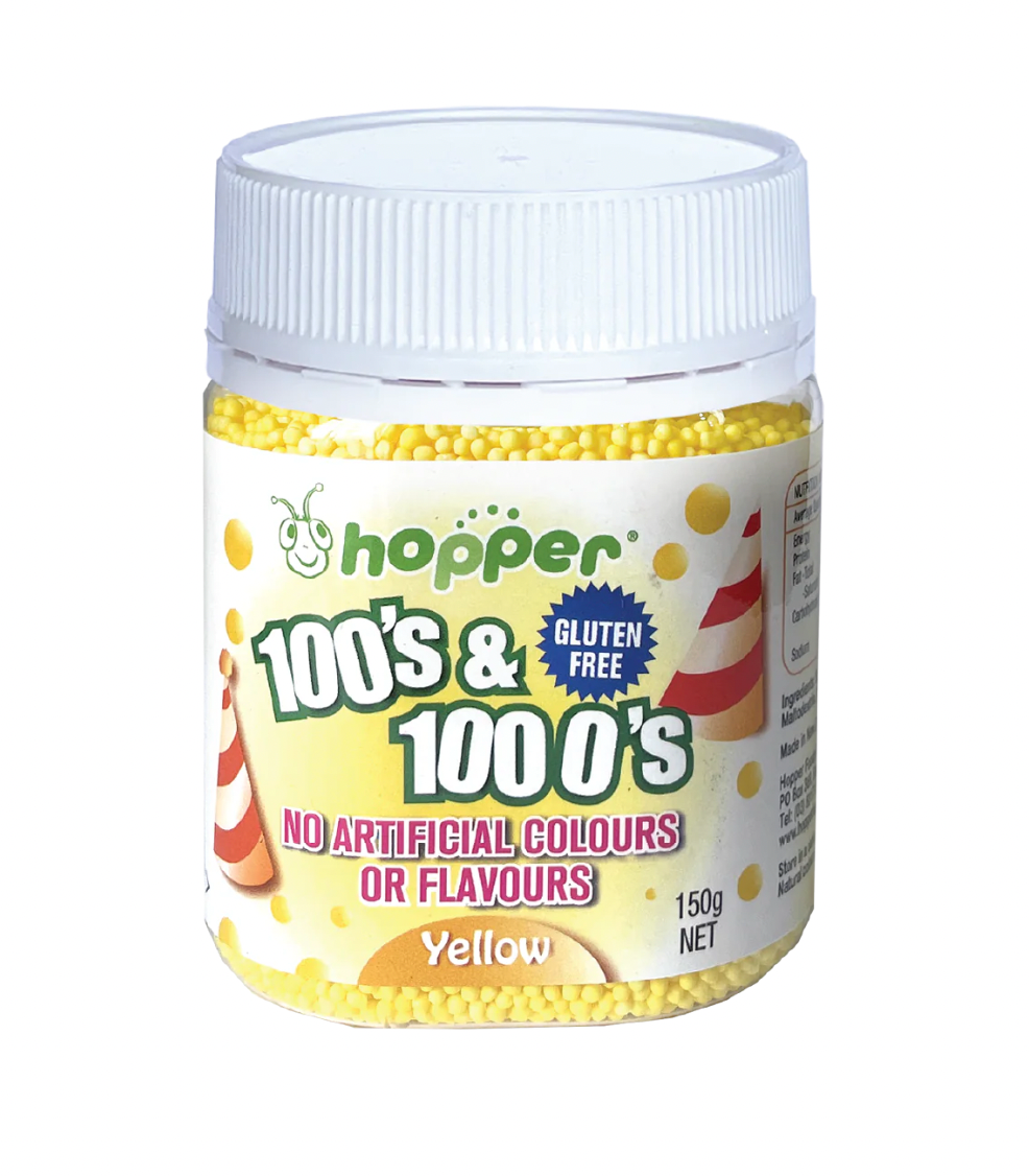 Hopper 100s and 1000s Yellow 150g