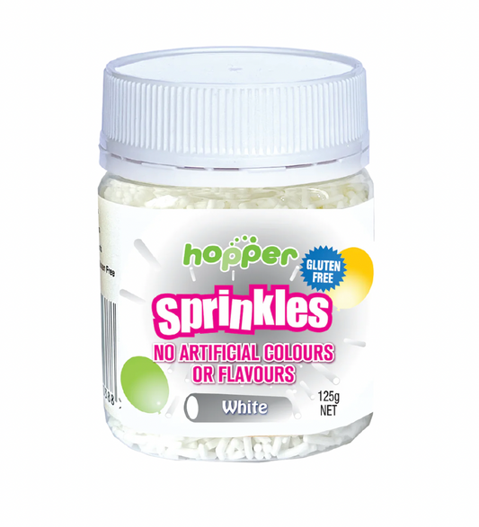 Hopper Sprinkles White 125g