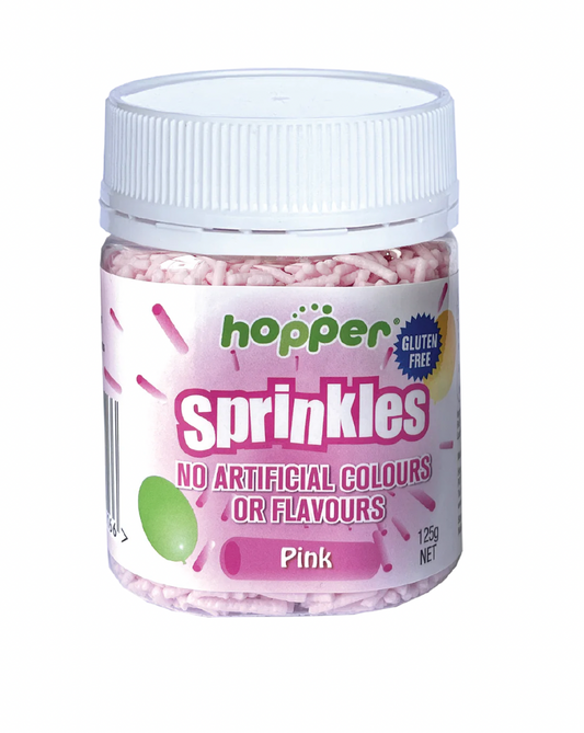 Hopper Sprinkles Pink 125g