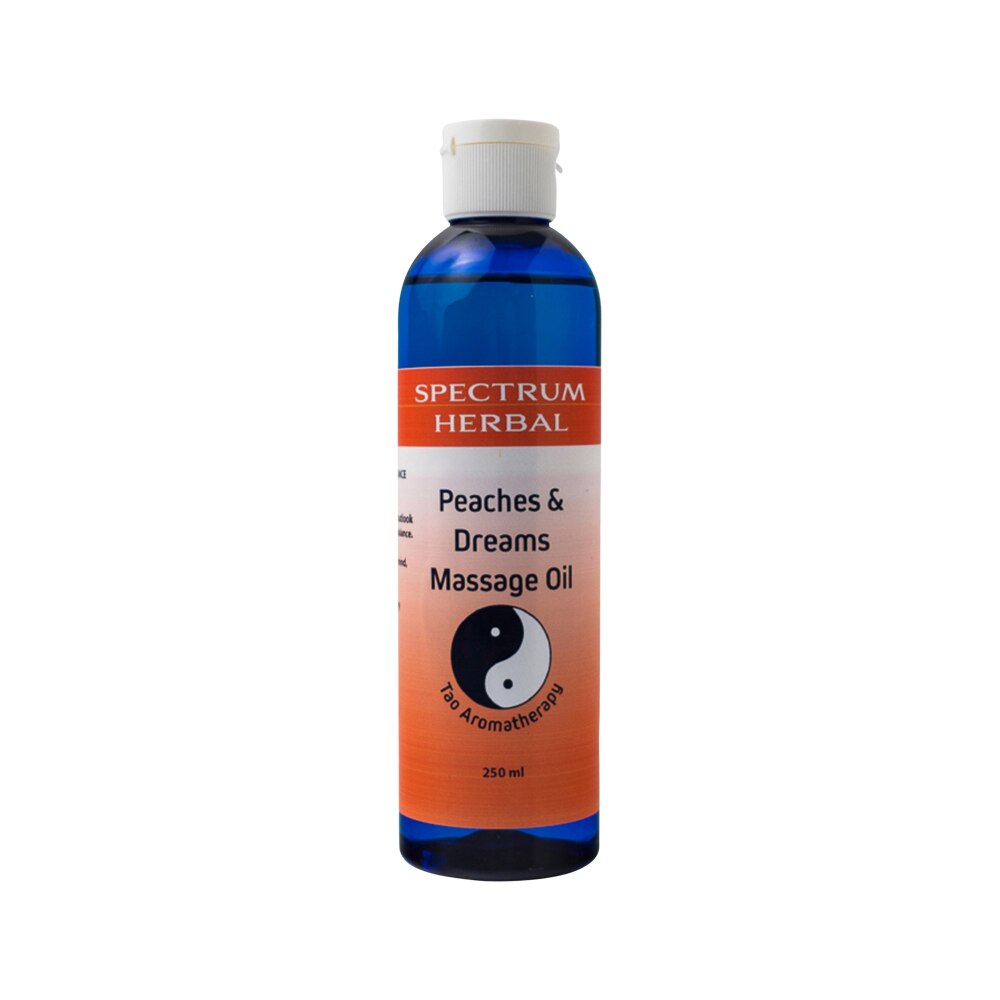 Spectrum Herbal Tao Aromatherapy Massage Oil Peaches & Dreams 250ml