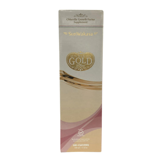 SUN-CHLORELLA Sun Wakasa Gold Plus (Chlorella Growth Factor Supplement) 500ml
