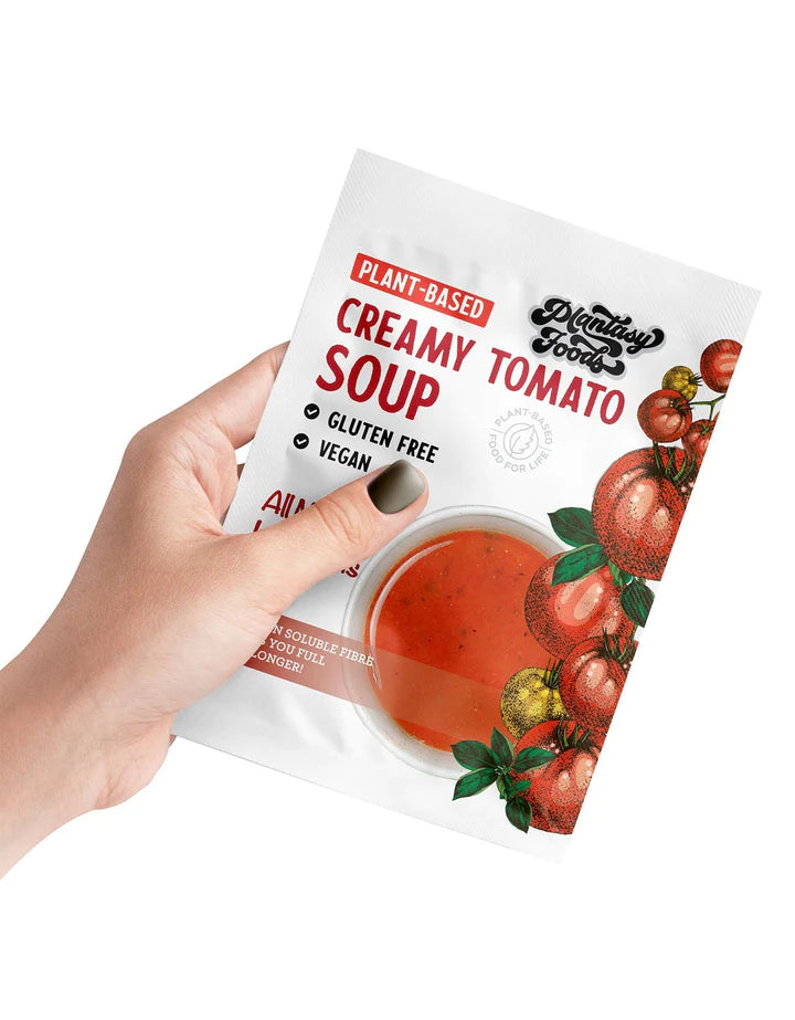 PLANTASY FOODS The Good Soup Creamy Tomato with Basil 8x30g