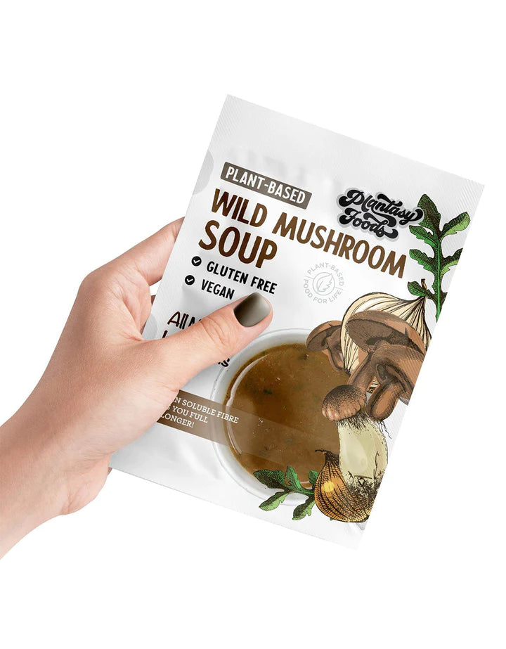 PLANTASY FOODS The Good Soup Wild Mushroom 8x30g