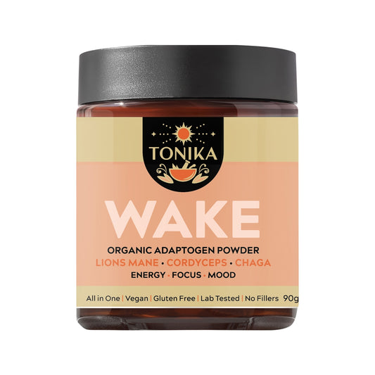 TONIKA WAKE ORGANIC ADAPTOGEN POWDER 90G