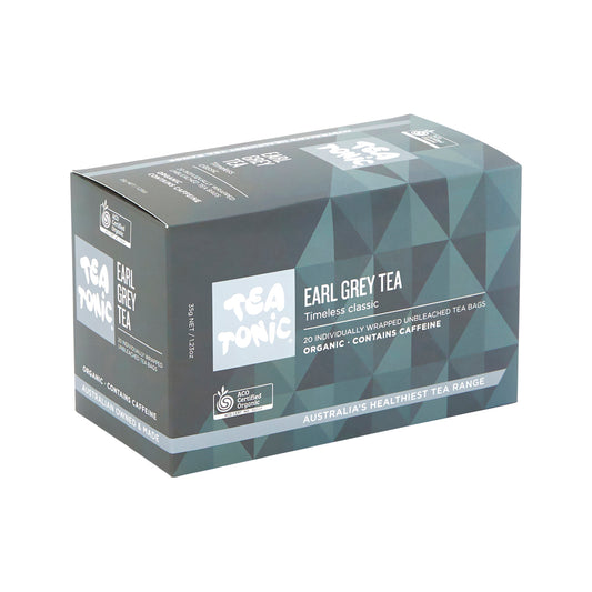 Tea Tonic Organic Earl Grey Tea x 20 Tea Bags