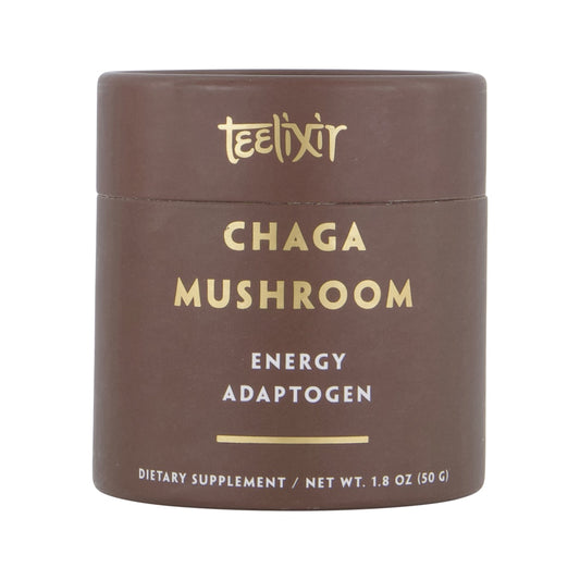 Teelixir Organic Chaga Mushroom (Energy Adaptogen) 50g