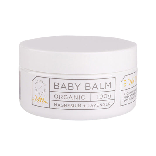 The Base Collective Little Organic Magnesium & Lavender Baby Balm 100g