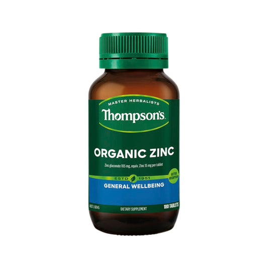 Thompson's Organic Zinc 180t