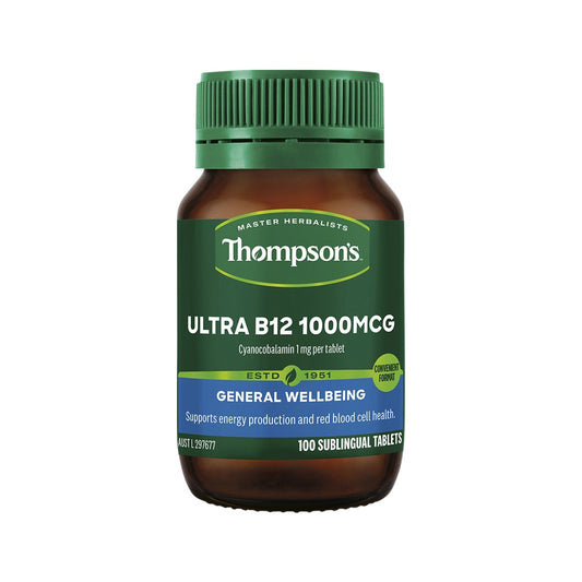 Thompson's Ultra B12 1000mcg Sublingual 100t
