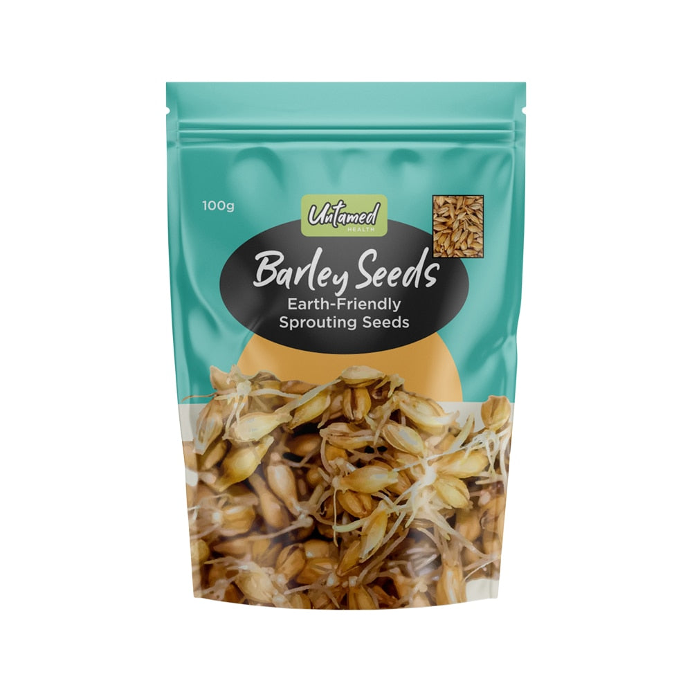 Untamed Health Earth-Friendly Sprouting Seeds Barley 100g