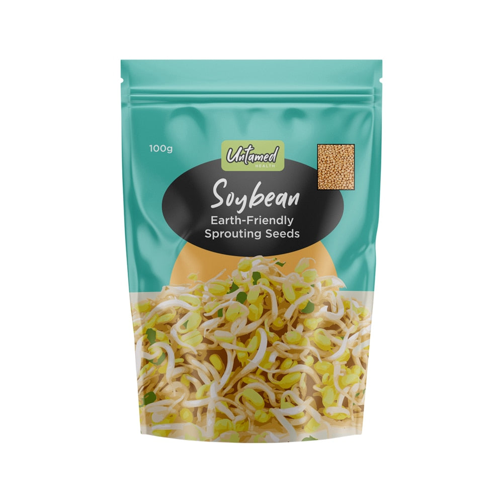 Untamed Health Earth-Friendly Sprouting Seeds Soybean 100g