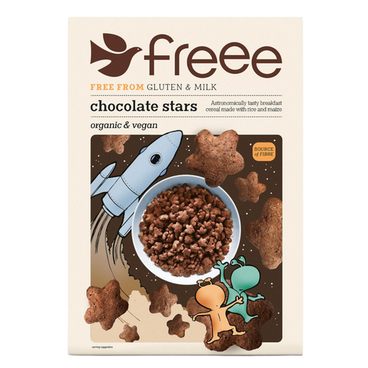 Freee Chocolate Stars Cereal Gluten Free 300g
