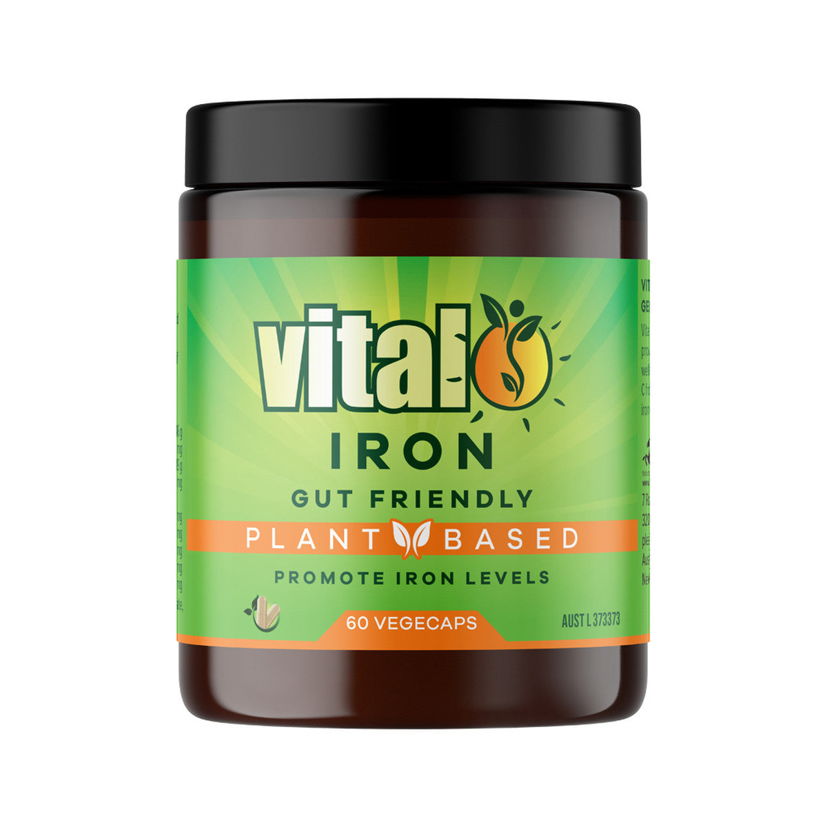 MARTIN & PLEASANCE VITAL Plant Based Iron (Gut Friendly) 60vc