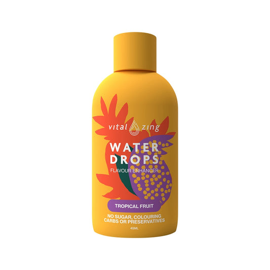 Vital Zing Water Drops (Flavour Enhancer with Stevia) Tropical Fruit 45ml
