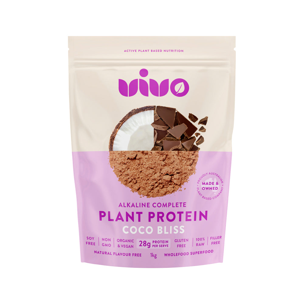 Vivo Organic Alkaline Complete Plant Protein Coco Bliss 1kg