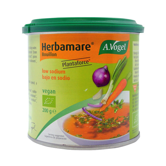 Vogel Organic Herbamare Bouillon Vegetable Stock Low Sodium 200g