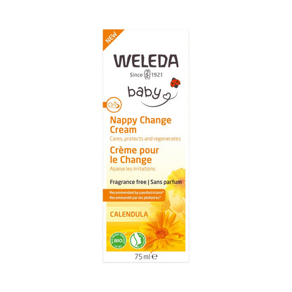 WELEDA BABY NAPPY CHANGE CREAM FRAGRANCE FREE 75ML