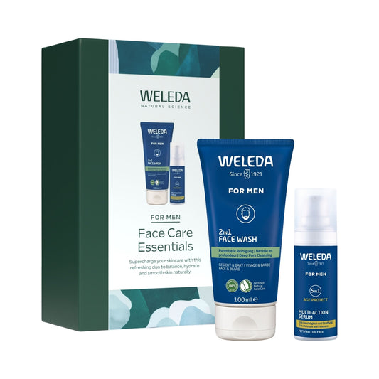 WELEDA FOR MEN FACE CARE ESSENTIALS GIFT PACK