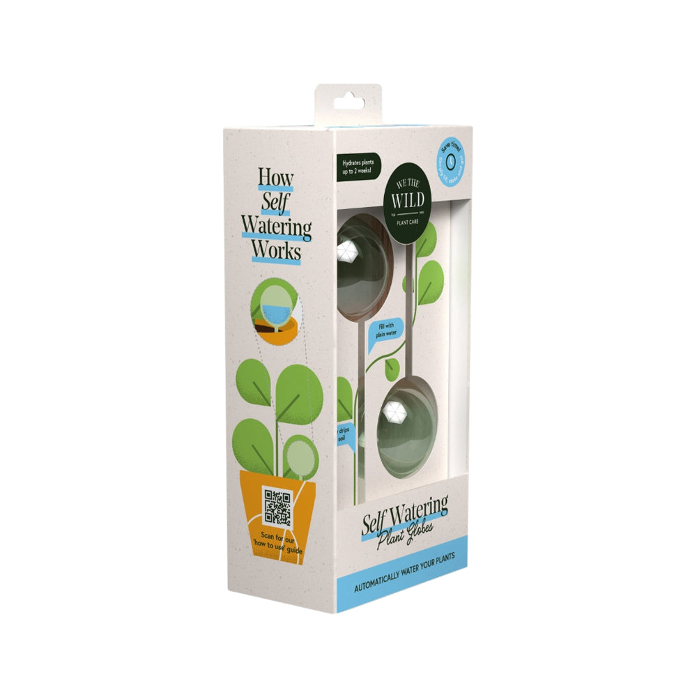 WE THE WILD SELF WATERING PLANT GLOBES 2 PACK