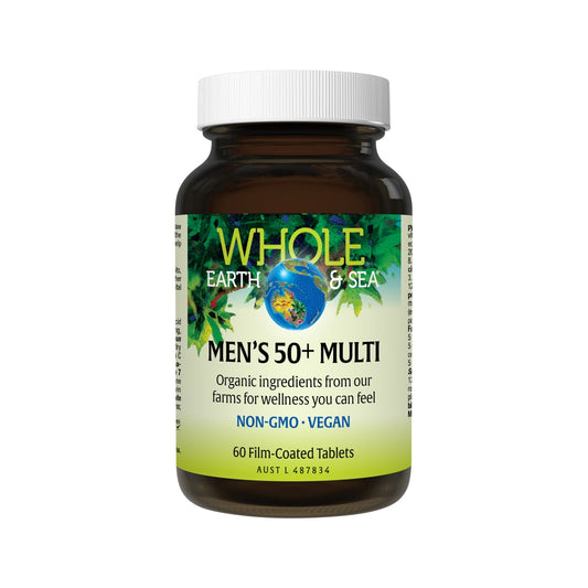 WHOLE EARTH & SEA MENS 50+ MULTI 60T