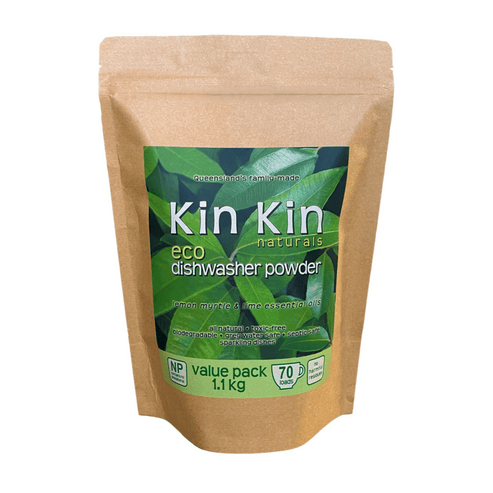 Kin Kin Naturals Eco Dishwash Powder Lime&L.Myrtle 1.1kg