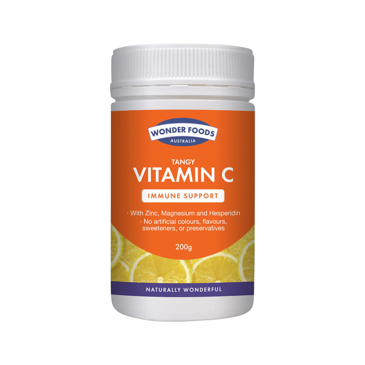 WONDER FOODS Tangy Vitamin C (Tasty Drink Powder) 200g