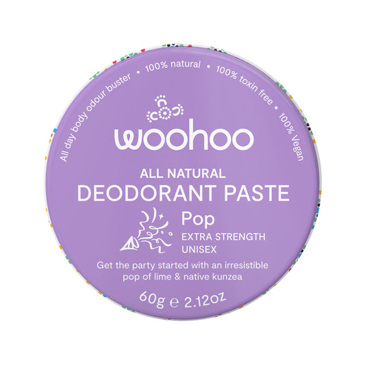 Woohoo Deodorant Paste Pop (Extra Strength) Tin 60g