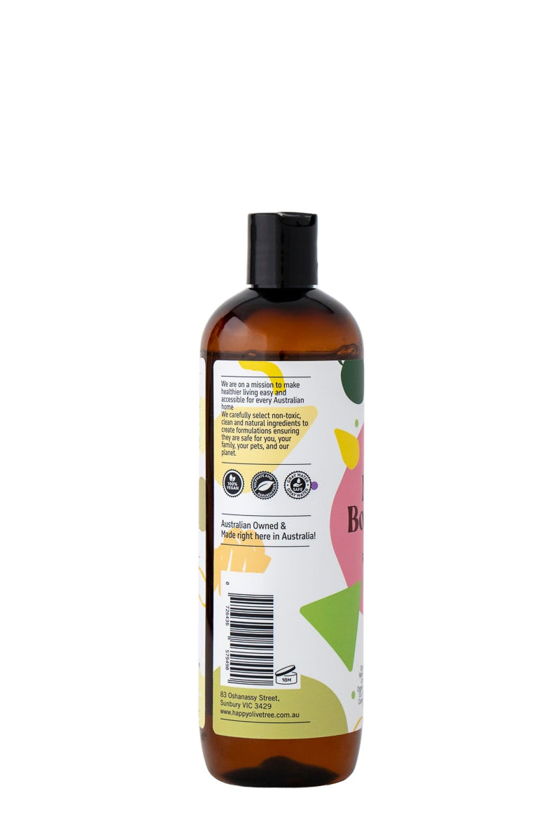 Body Wash Rose Geranium 500ml Non-Toxic, Plant-Based, Essential Oils