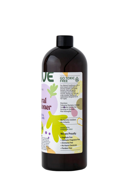 Natural Conditioner Lavender and Ylang Ylang (Non-Toxic, Sulphate Free)