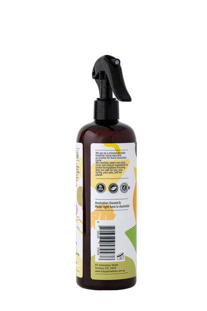Multi Purpose Spray Mandarin 500ml Non-Toxic Probiotic Cleaner with Organic Coconut Vinegar + Bi-Carb