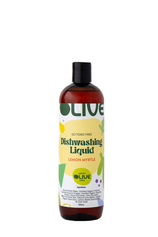 Toxic Free Dishwashing Liquid Lemon Myrtle 500mL