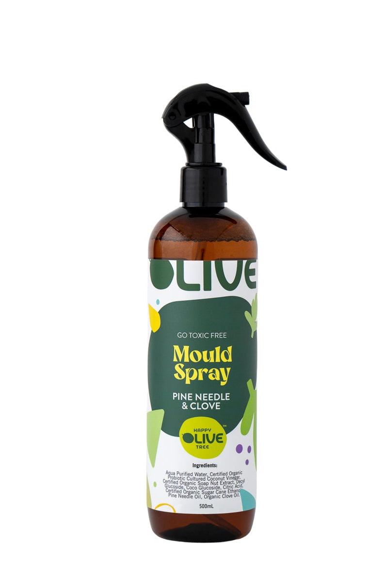 Mould Spray Pine Needle and Clove 500ml Non-Toxic, Bleach-Free, Probiotic Vinegar + High-Concentration Clove Oil