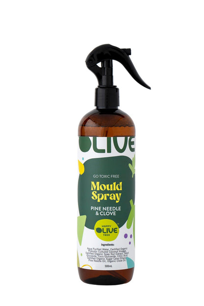 Mould Spray Pine Needle and Clove 500ml Non-Toxic, Bleach-Free, Probiotic Vinegar + High-Concentration Clove Oil