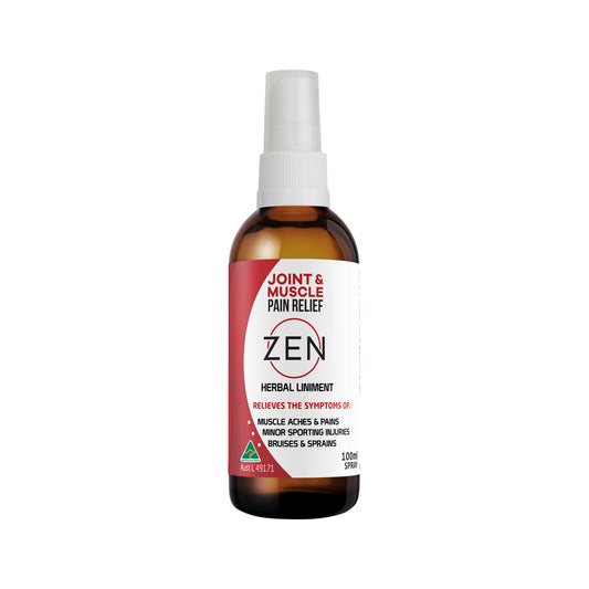Zen Therapeutics Herbal Liniment (Joint & Muscle Pain Relief) Spray 100ml