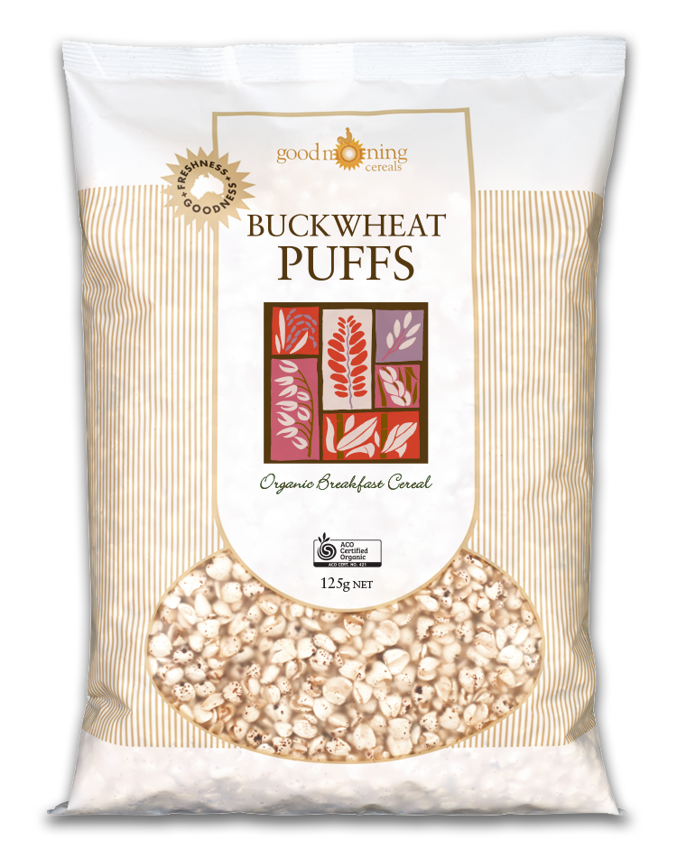 Good Morning Cereals Organic Puffed Buckwheat 125g