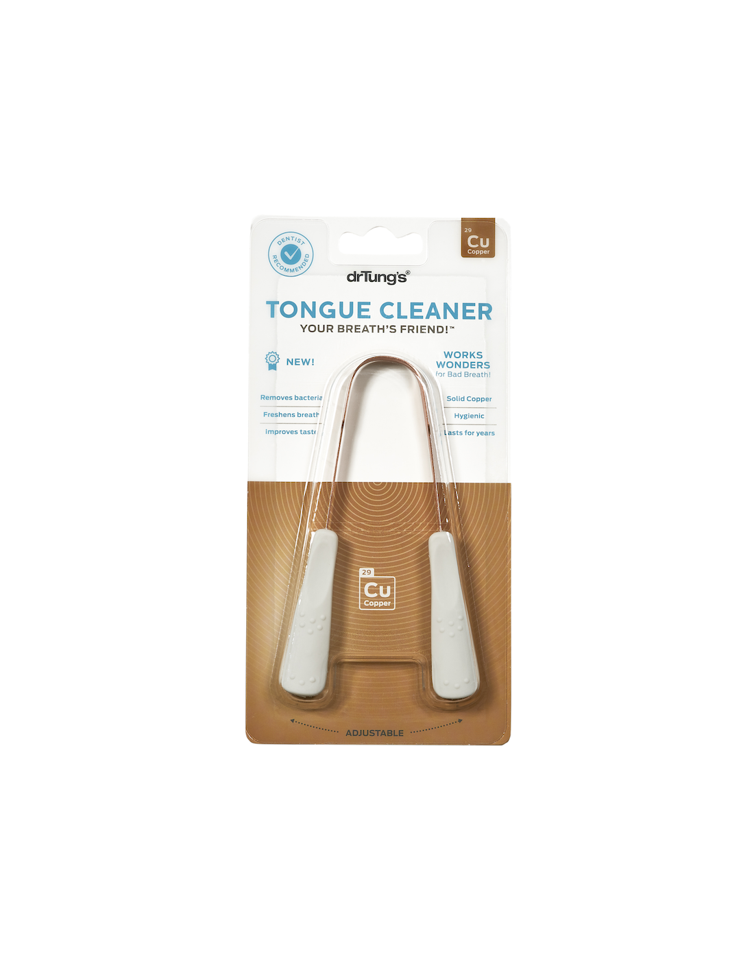 Tongue Cleaner Copper 1 Piece