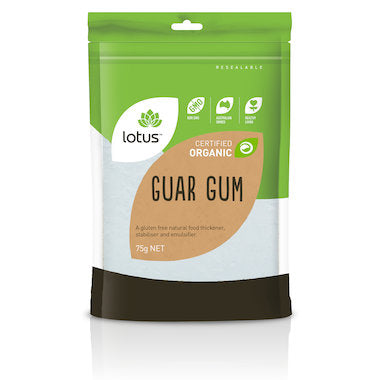 Guar Gum Organic GF 75g