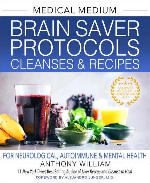 Medical Medium Brain Saver Protocols by Anthony William 1Pice