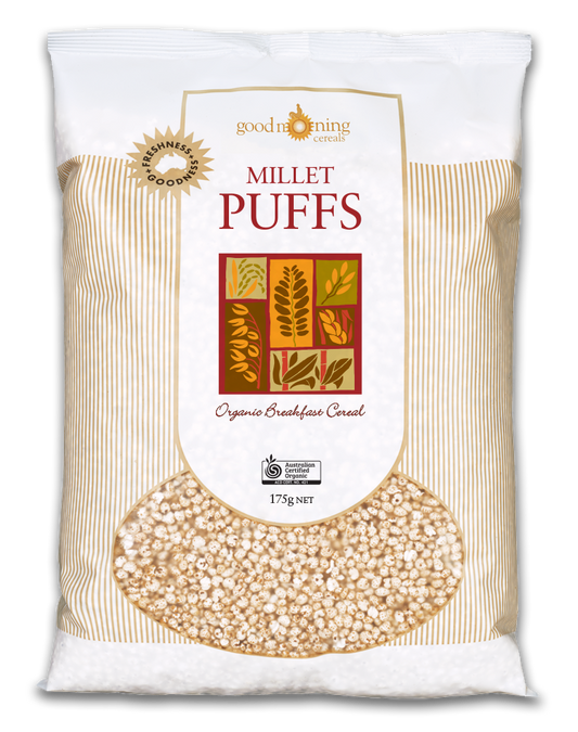 Organic Millet Puffs 175g