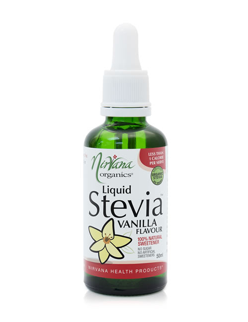 NIRVANA ORGANICS Liquid Stevia Vanilla 50ml