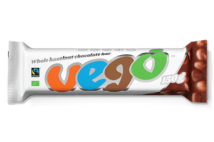 VEGO Whole Hazelnut Chocolate Bar 20x150g