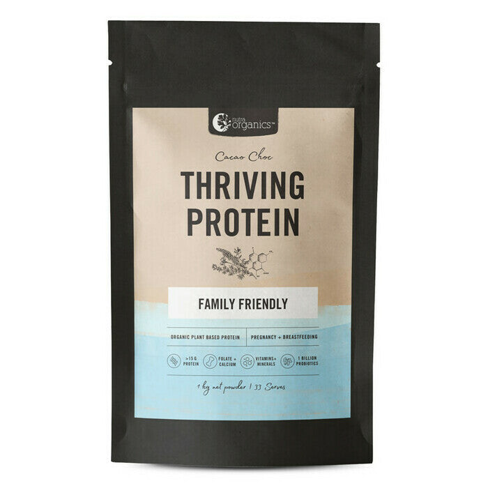 Nutra Organics Thriving Protein Classic Cacao Choc